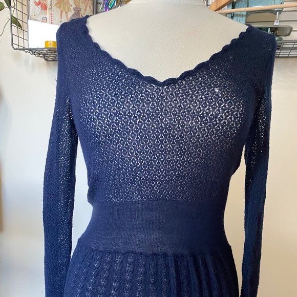 Sparrow sheer sweater dress - Picture 4 of 13